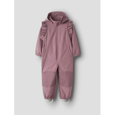 NMFALFA08 Name It softshell kombekas- Wistful Mauve