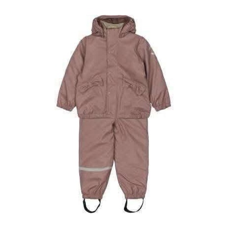 Mikk-Line tepitud voodriga vihmakomplekt, Twilight Mauve